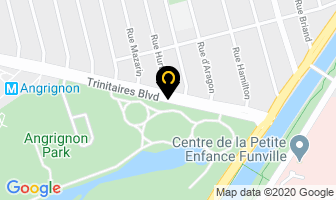 Fort Angrignon in Montreal map