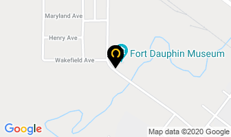 Fort Dauphin Museum in Dauphin map