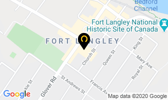 Fort Langley Bakery in Langley map