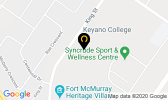 Fort Mcmurray Composite High School in Fort McMurray map