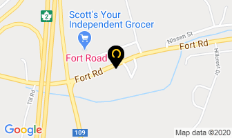 Fort Road Motel in Perth-andover map
