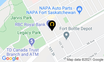Fort Shoe Repair in Fort Saskatchewan map