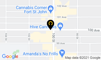 Fort St John Public Library Assn in Fort St. John map