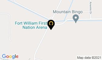 Fort William First Nation Arena in Thunder Bay District map