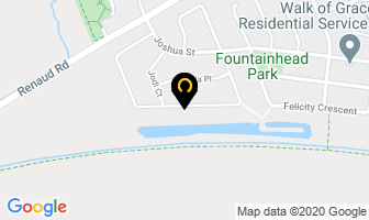 Fortin Landscaping in Guelph map