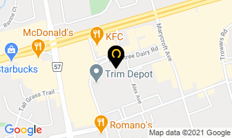 Fortino Custom Cabinets in Vaughan map