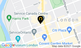 Fortune Minerals Limited in London map