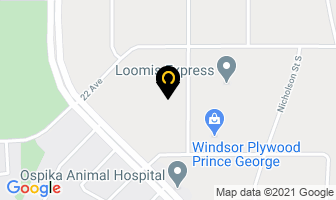 Fortwood Homes Ltd in Prince George map