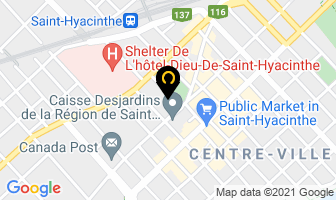 Forum-2020 in Saint-Hyacinthe map