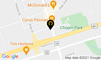 Forum Drive-In Restaurant in Oshawa map