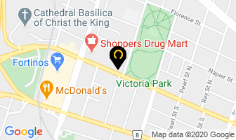 Forward Motion Career Services in Hamilton map