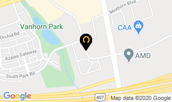 Foss National Leasing in Thornhill map