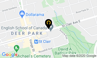 Foster Harry E Charitable Foundation in Orillia map