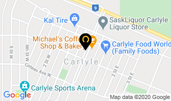 Foster's Audio Video in Carlyle map