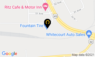 Fountain Tire in Kirkland map