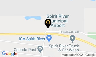 Fountain Tire in Spirit River map