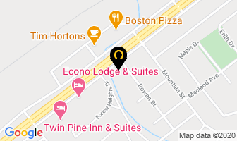 Fountain Tire in Hinton map