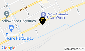 Fountain Tire in Edson map