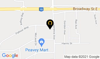 Fountain Tire in Yorkton map