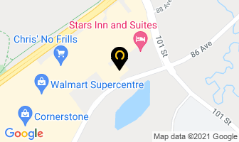 Fountain Tire in Fort Saskatchewan map