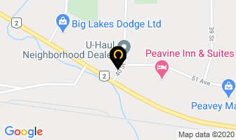 Fountain Tire in Napierville map