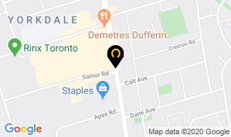 Four Aces Stags in Toronto map