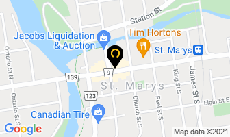 Four Happy Restaurant in Saint Marys map