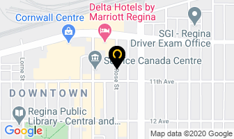 Four Seas Restaurant in Regina map
