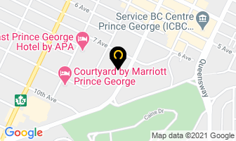 Four Seasons Leisure Pool in Prince George map