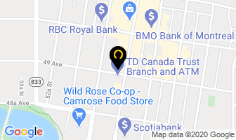 Fox Tae Kwon-Do Schools in Camrose map