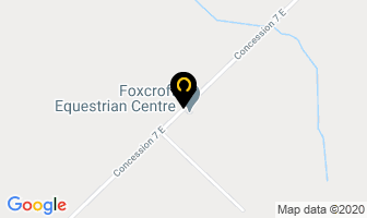 Foxcroft Equestrian Centre in Hamilton map