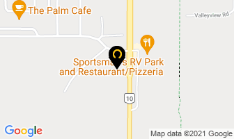 Foxtail Cafe in Wasagaming map