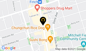 Foxy Nail & Spa in North York map
