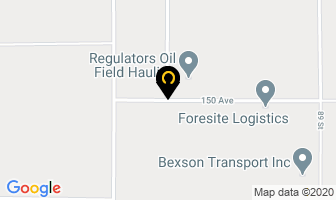 Frac Store in Grande Prairie map