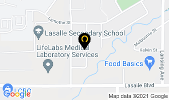 Frampton Inc in Sudbury map
