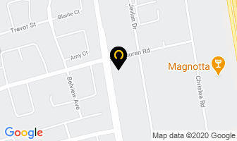 Frances Hair Salon in Vaughan map