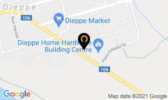 Francine Esthetique in Dieppe map
