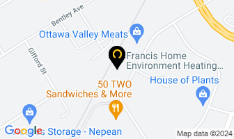 Francis Home Environment Heating And Air Conditioning in Ottawa map