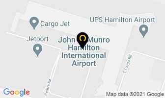 Frank A Phone in Hamilton map
