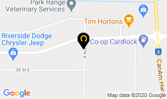 Frank Dunn Autobody in Prince Albert map
