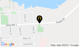 Frank Street Group Home in Wiarton map