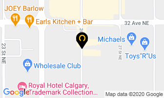 Franklin Video in Calgary map