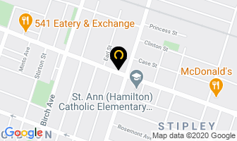 Frank's Sicilia Bakery in Hamilton map