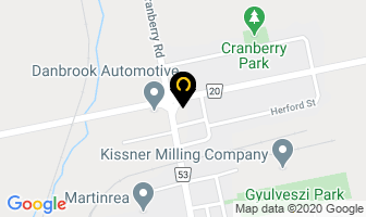 Frantic Upholstery in Tillsonburg map
