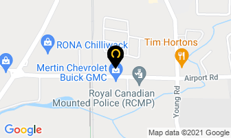 Fraser Carpets Inc in Chilliwack map