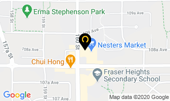 Fraser Heights Dental Clinic in Surrey map