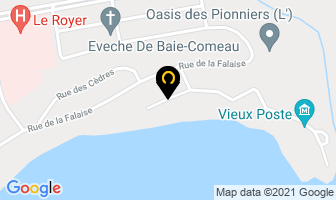 Fraser Joane Designer in Baie-Comeau map