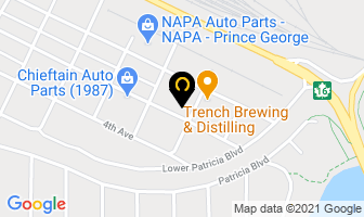 Fraser Plumbing And Heating Ltd in Prince George map