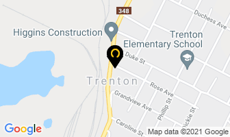 Fraser T Crane Services Ltd in Trenton map
