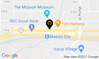Fraser Valley Academy Of Dance in Mission map